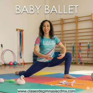 Clases de gimnasia ritmica y ballet para niñas en CDMX