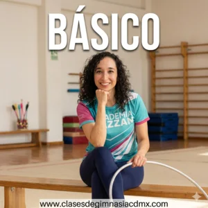 Clases de gimnasia ritmica en CDMX nivel basico para niñas